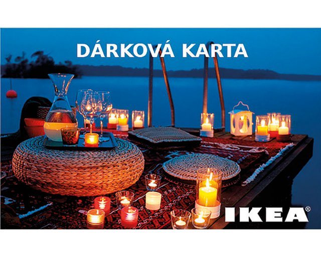 Dárkový poukaz IKEA