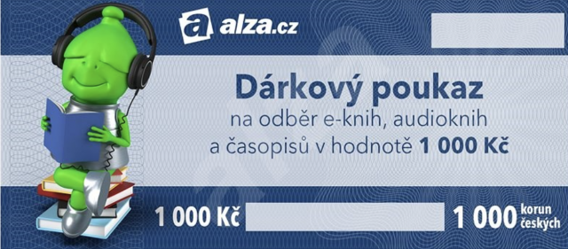 Dárkový poukaz Alza E-KNIHY