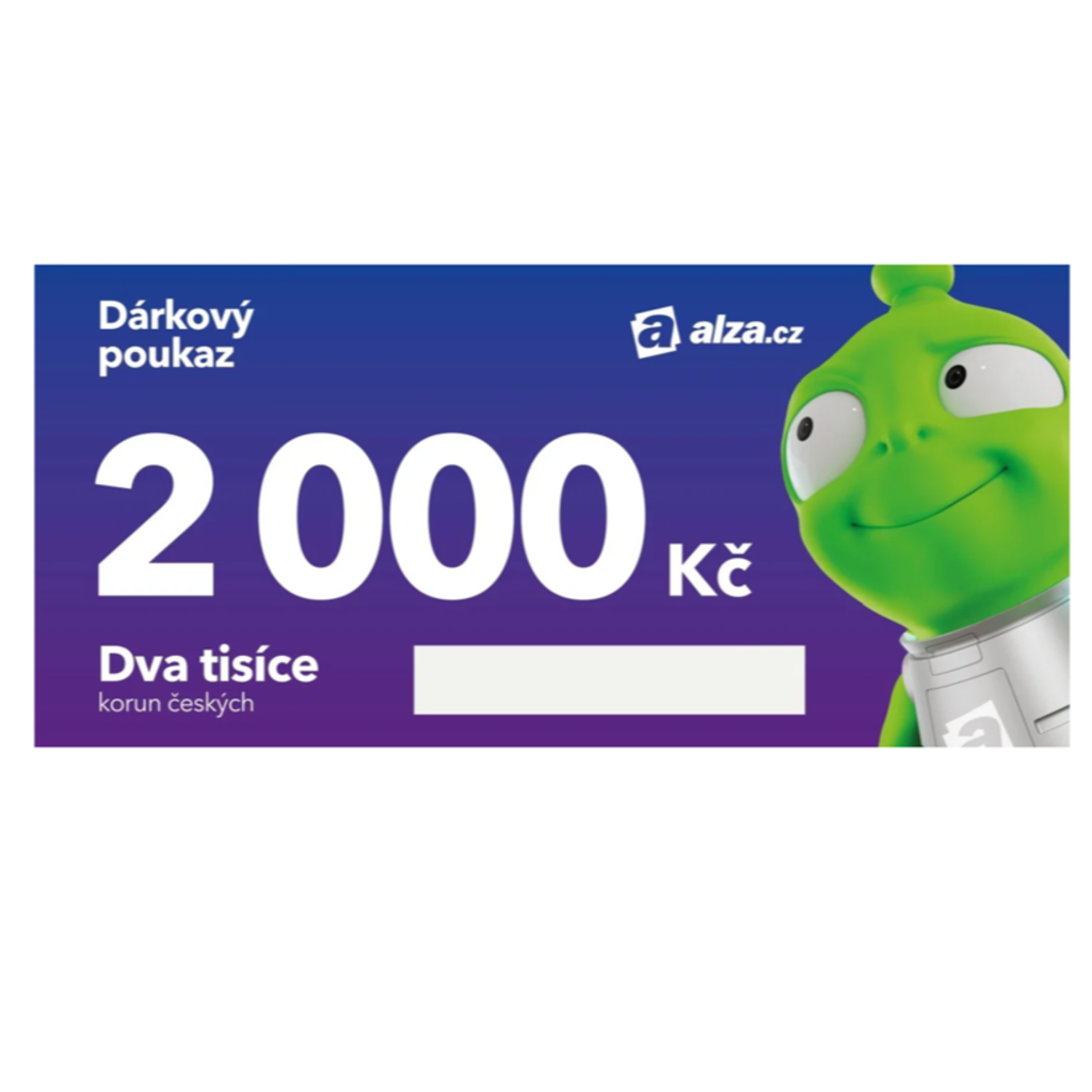 Obrázek odměny Dárkový poukaz ALZA 2000 Kč